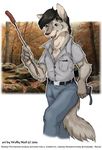  camera canine clothed clothing male mammal photo_background shirt solo vulh wolf wolfy-nail 