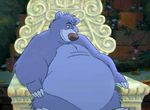  bear blue_fur disney fat_jack fur jungle_book male mammal nude obese overweight solo 