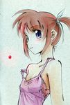  blue_eyes brown_hair flat_chest jason_(kaiten_kussaku_kikou) lyrical_nanoha mahou_shoujo_lyrical_nanoha smile solo takamachi_nanoha 