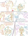  blush comic crossgender cutie_mark diamond_tiara_(mlp) equine female feral friendship_is_magic halo heat horn horse male mammal my_little_pony pony silver_spoon_(mlp) snails_(mlp) sweat the_weaver unicorn 