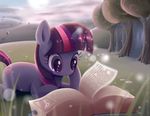  book cutie_mark equine female feral friendship_is_magic horn horse mammal misteelala my_little_pony pinkie_pie_(mlp) pony twilight_sparkle_(mlp) unicorn 