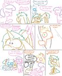  blush comic cutie_mark diamond_tiara_(mlp) equine female feral friendship_is_magic heat horn horse male mammal mounting my_little_pony pony silver_spoon_(mlp) snails_(mlp) sweat the_weaver unicorn 