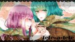  2girls hatsune_miku megurine_luka saya7 vocaloid 