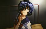  nazo_no_kanojo_x seifuku short_hair tagme urabe_mikoto 