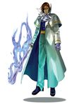  1boy cravat kagami_shinnosuke last_blade long_coat longcoat male male_focus snk solo sword weapon 