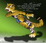  cat catmonkshiro cheetah feline invalid_tag mammal marathon paws race runner shoes transformation 