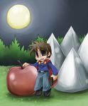  apple food fruit i_wanna_be_the_guy moon pixiv spikes the_kid 