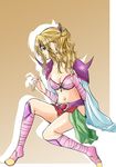  artist_request blonde_hair final_fantasy final_fantasy_iv lowres ponytail rosa_farrell solo 