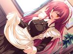  angry dutch_angle game_cg long_hair magus_tale maid red_hair seera_finis_victoria solo tenmaso 