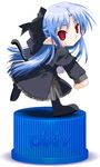  bad_id bad_pixiv_id blue_hair cat_tail half_updo len long_hair melty_blood pixiv pixiv_bottlecap pointy_ears red_eyes rosegray solo tail tsukihime 