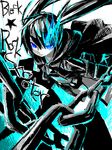  bad_id bad_pixiv_id black_rock_shooter black_rock_shooter_(character) blue_eyes chain shion-san shionty solo twintails 