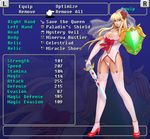  anklet blonde_hair blue_eyes bow bracelet breasts bustier cameltoe celes_chere cleavage elbow_gloves equipment_screen fake_screenshot final_fantasy final_fantasy_vi flower g-string gameplay_mechanics garter_straps gloves hair_flower hair_ornament hairclip high_heels huge_breasts jewelry lace lace-trimmed_thighhighs legs lingerie long_hair long_legs looking_at_viewer mark_henry_bustamante panties pink_legwear pixel_art ribbon save_the_queen see-through shield shoes sidelocks solo sword thighhighs thighs thong tiara underwear veil weapon white_panties zoom_layer 