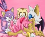  amy_rose anus blaze_the_cat bluechika blush breasts butt cream_the_rabbit cunnilingus eyes_closed female kneeling lesbian nipples nude open_mouth oral oral_sex pussy randomguy999 rouge_the_bat sega sex sitting smile sonic_(series) spread_legs spreading unknown_artist vaginal wings 