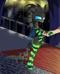  ambiguous_gender anthro anthrofied blue_eyes changeling equine fangs female friendship_is_magic holes horn horse legwear male mammal my_little_pony pony smile socks stockings v-d-k wings 