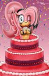  animal_ears b-day big_breasts bigdon1992 blush breasts cake cake_stripper canine female food lesly leslygotmagic looking_at_viewer mammal nipples original_character party sega sonic-fanchara sonic_(series) sonic_fancharacter underwear wolf 