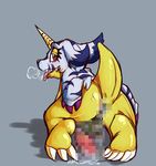  anus balls censored digimon gabumon kayla-na male penis 