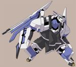  armor dragon kiyonari_ulquiaga kyoukai_senjou_no_horizon kyoukaisenjou_no_horizon mecha nov-cog simple_background wings 