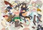  asuka hibari_(senran_kagura) homura ikaruga_(senran_kagura) jpeg_artifacts katsuragi senran_kagura yagyuu_(senran_kagura) 