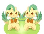  begging begging_pose couple cub duo eeveelution female kneeling leafeon looking_at_viewer male nintendo nude penis pok&#233;mon pok&eacute;mon pussy schnecken uncut video_games young 