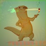  ayato drugs mammal marijuana mustelid otter solo 