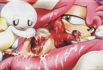  1girl absurd_res amy_rose amy_untold anus breasts chao clitoris covered_nipples cum erect_nipples female furry green_eyes group group_sex hedgehog hero_chao hi_res highres male mammal nude open_mouth orgasm panties panties_aside penis pubic_hair pussy sega sex sonic_(series) sonic_the_hedgehog spread_pussy straight tc threesome uncensored underwear 