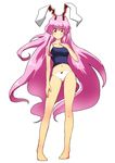  animal_ears bad_id bad_pixiv_id bare_shoulders barefoot blush bow bow_panties breasts bunny_ears camisole collarbone long_hair medium_breasts navel non_(z-art) panties purple_hair red_eyes reisen_udongein_inaba simple_background solo touhou underwear underwear_only very_long_hair white_background white_panties 