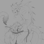  bondage bound deep_throat dragon eam fellatio fish forced forced_oral gay leash male marine oral oral_sex rape sergal sex skaith sketch 