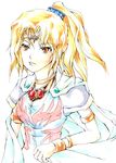  artist_request blonde_hair final_fantasy final_fantasy_iv ponytail rosa_farrell solo 