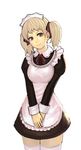  apron copyright_request k+ maid ribbon solo twintails 