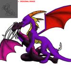  cynder kissing penis pussy sex spyro spyro_the_dragon 