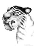  animated_movie f/solo feline female feral ice_age looking_at_viewer mammal plain_background saber_tooth_tiger sabertooth shira shira_(ice_age) smilodon solo tiger 