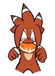  2018 2d_animation 5_fingers angry animated anthro biped black_nose brown_fur countershade_torso countershading digital_drawing_(artwork) digital_media_(artwork) eyes_closed fan_character featureless_crotch fighting_stance fist front_view frown fur hi_res hystricid malayan_porcupine male mammal mostly_nude multicolored_fur porcupine rakuporcupine rocket_the_porcupine rodent shadow simple_background solo sonic_(series) spines spread_legs spreading standing tan_countershading tan_fur toony white_background white_fur wide_stance 