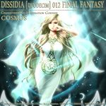  armlet blonde_hair character_name circlet copyright_name cosmos_(dff) dissidia_012_final_fantasy dissidia_final_fantasy dress final_fantasy hand_to_own_mouth highres long_hair rikku_(cake) solo very_long_hair watermark 