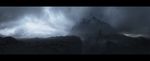  cloudy_sky fog highres landscape levente_peterffy mountain no_humans photorealistic rock sky widescreen 
