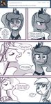  blush comic crown derpy_hooves_(mlp) dialog dialogue english_text equine female feral friendship_is_magic horse john_joseco looking_at_viewer mammal my_little_pony necklace pony princess princess_celestia_(mlp) princess_luna_(mlp) royalty smile sweat text 