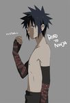  1boy black_hair blue_eyes male male_focus menma_(naruto) minagawa naruto naruto:_road_to_ninja naruto_shippuuden solo 