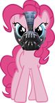  batman batman_(series) blue_eyes crossover dark_knight_rises equine female feral friendship_is_magic hair horse looking_at_viewer mammal my_little_pony pink_hair pinkie_pie_(mlp) pony solo 