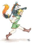  canine carrying female hair link long_hair male mammal midna nintendo pointy_ears shivita the_legend_of_zelda twilight_princess video_games 