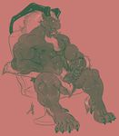  balls biceps big_penis chair chest_tuft demon erection esper final_fantasy fur hairy horn ifrit male masturbation modem_redpill muscles nipples nude pecs penis solo thick_penis tuft uncut vein video_games 