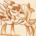  cloud_chaser_(mlp) cutie_mark equine eyes_closed female feral flitter_(mlp) friendship_is_magic hair horse incest karol_pawlinski kissing kp-shadowsquirrel lesbian mammal messy monochrome my_little_pony oral pegasus plain_background pony saliva sibling siblings wings 