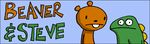  animated beaver beaver_(b&amp;s) beaver_and_steve dinosaur duo male mammal rodent scalie steve_(b&amp;s) 