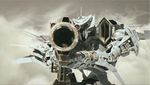  3-d cloud clouds gun locked_on mecha planzet_(movie) rifle scope weapon 