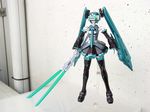  fei-yen figure hatsune_miku mecha model no_humans photo solo thighhighs virtual_on vocaloid 