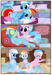  blush comic cucumber cutie_mark dialog dialogue english_text equine female feral friendship_is_magic group hair horse inside lotus_(mlp) mammal massage mud_mask multi-colored_hair my_little_pony pegasus pony pyruvate rainbow_dash_(mlp) rainbow_hair sauna spa text wings 