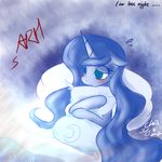  blush equine female feral friendship_is_magic hair horn horse long_hair mammal my_little_pony pillow pony princess_luna_(mlp) solo tears winged_unicorn wings xcopyen002 