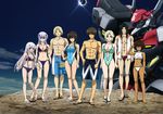  bikini cryska_barchenowa inia_sestina mecha muvluv muvluv_alternative stella_bremer swimsuits takamura_yui tarisa_manandal total_eclipse valerio_giacosa vincent_lowell yuuya_bridges 