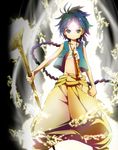  aladdin_(magi) blue_hair braid highres long_hair magi_the_labyrinth_of_magic male_focus solo very_long_hair 