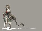  highres kazana_(sakuto) original short_hair simple_background solo sword weapon 
