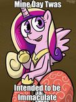  clothing crown english_text equine female feral friendship_is_magic horn horse mammal meme my_little_pony pokehidden pony princess_cadance_(mlp) princess_cadence_(mlp) text winged_unicorn wings 