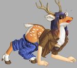  clothing deer edmol female hooves human invalid_tag mammal rip transformation 